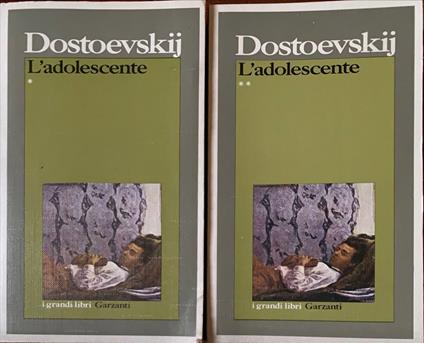 L' adolescente - Fëdor Dostoevskij - copertina