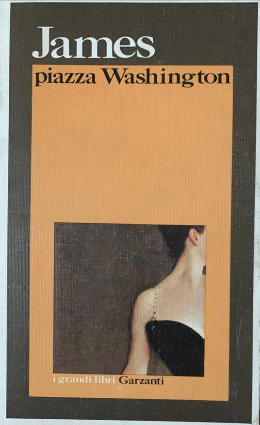 Piazza Washington - Henry James - copertina