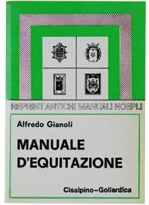 Manuale d'equitazione (rist. anast. 1921) - copertina
