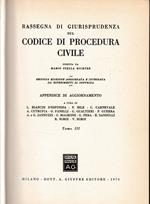 Rassegna Di Giurisprudenza Sul Codice Di Procedura Civile. Seconda appendice di aggiornamento. Tomo III, art. 474-