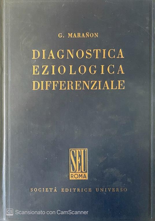 Diagnostica eziologica differenziale - copertina