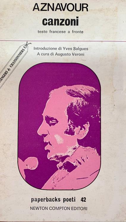 Canzoni - Charles Aznavour - copertina