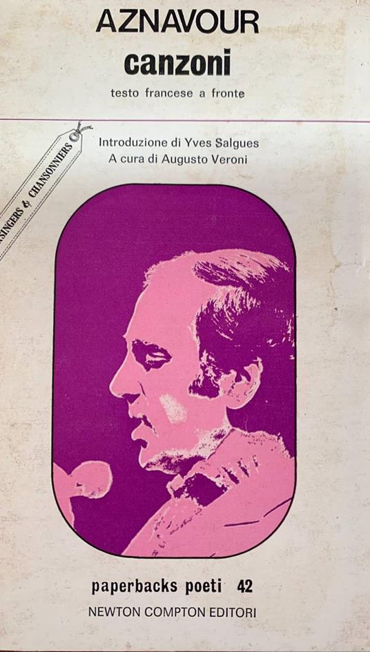 Canzoni - Charles Aznavour - copertina