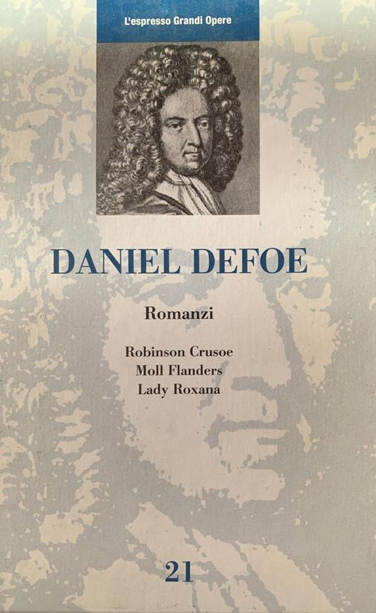 Romanzi - Daniel Defoe - copertina