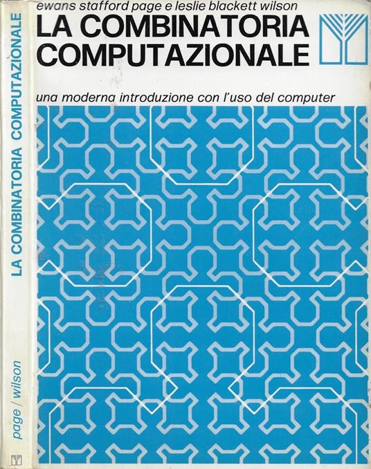La combinatoria computazionale - copertina