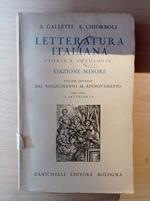 Letteratura italiana Vol. 2