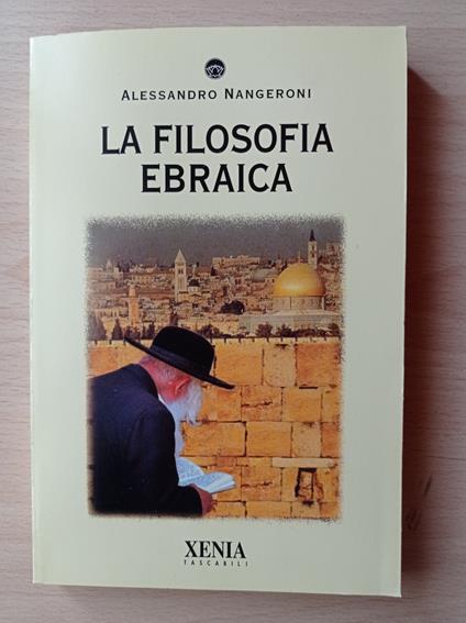 La filosofia ebraica - Alessandro Nangeroni - copertina