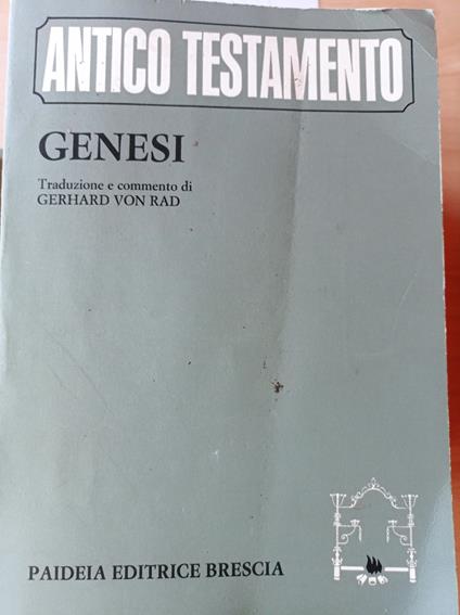 Genesi - copertina