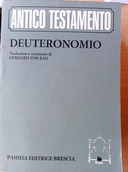 Deuteronomio - copertina