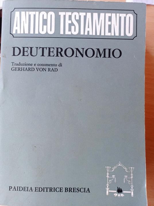 Deuteronomio - copertina