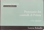 Prontuario dei controlli di Polizia