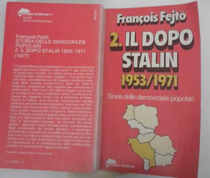 Il dopo Stalin 1953/1971. Volume 2 - François Fejtö - copertina