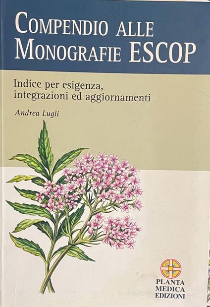 Compendio alle monografie ESCOP - Andrea Lugli - copertina