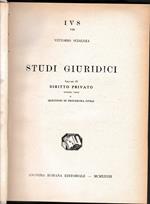 Studi giuridici. Vol. IV - Diritto privato seconda parte e questioni di procedura civile