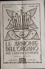 Le armonie dell'organo per l'azione liturgica. Fasciolo 9