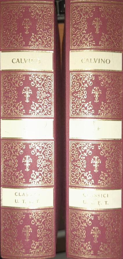 Istituzione della religione cristiana (2 volumi) - Giovanni Calvino - copertina