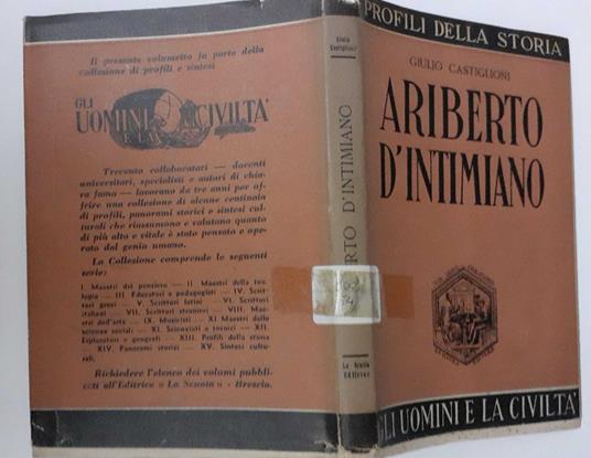 Aribero D'Intimiano - Giulio Castiglioni - copertina