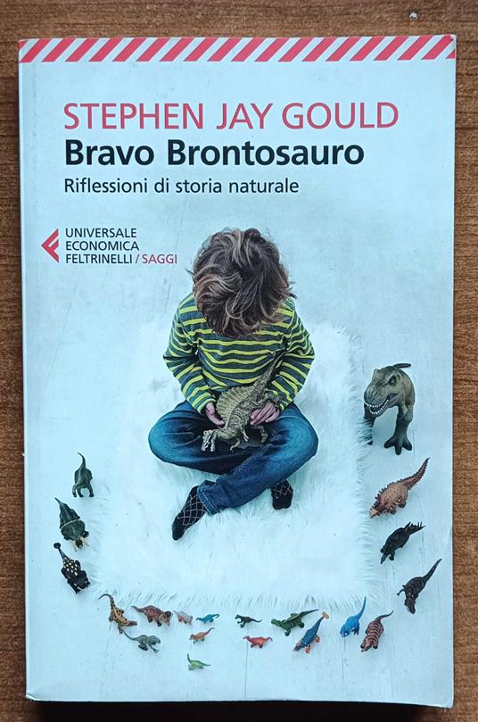 Bravo brontosauro - Stephen Jay Gould - copertina
