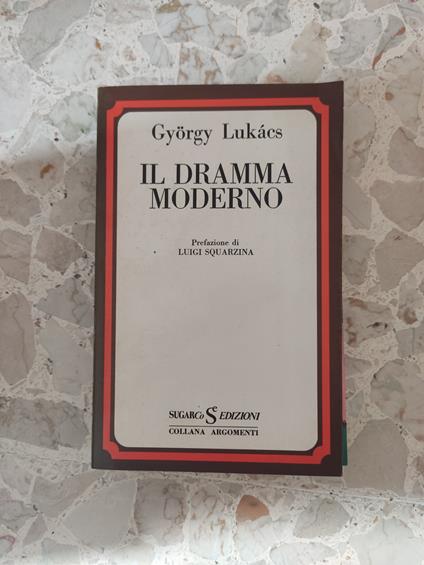Il dramma moderno - György Lukács - copertina