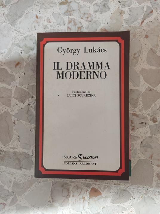 Il dramma moderno - György Lukács - copertina
