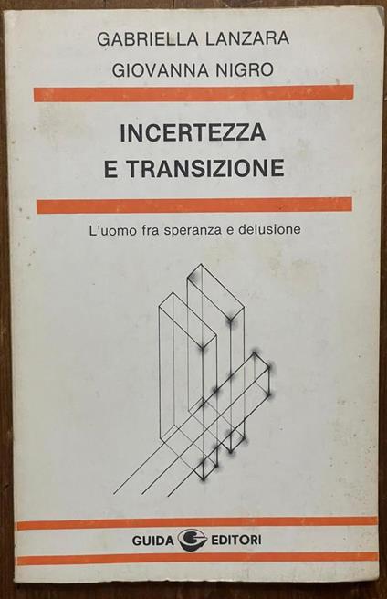 incertezza e transizione - copertina