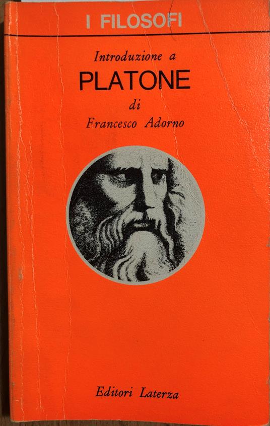 Introduzione a Platone - Francesco Adorno - copertina