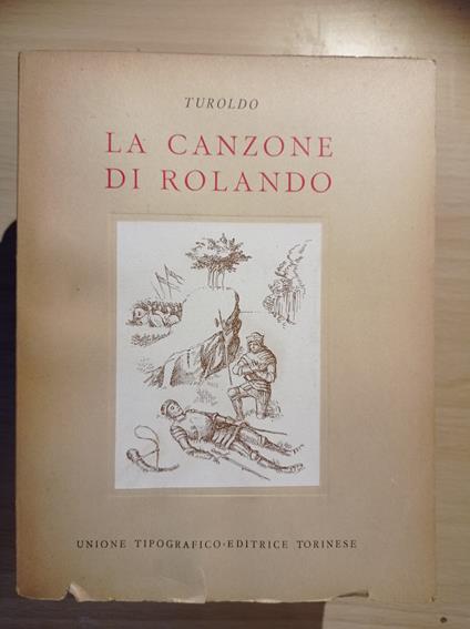 La canzone di Rolando - Turoldo - copertina