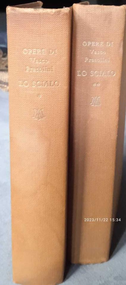Lo Scialo - Vasco Pratolini - copertina
