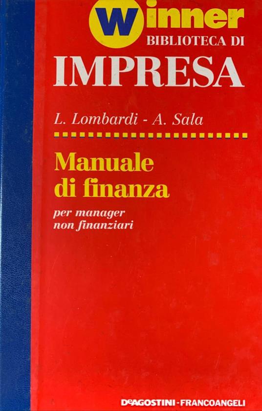 Manuale di finanza - copertina