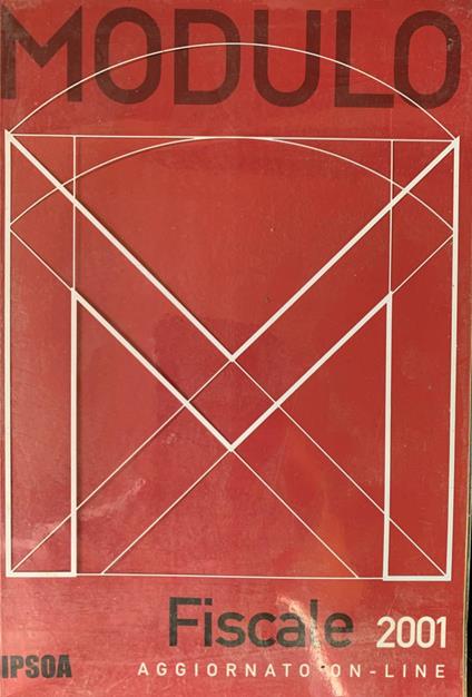 Modulo fiscale 2001 - copertina