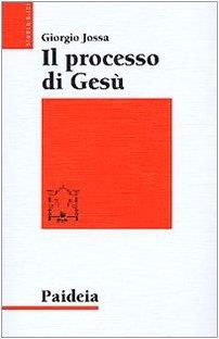 Il processo di Gesù - copertina
