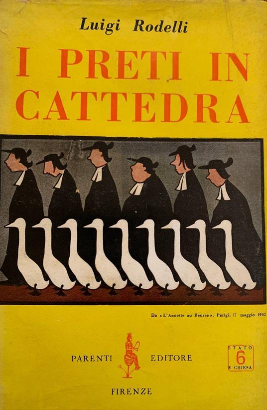 I preti in cattedra - Luigi Rodelli - copertina