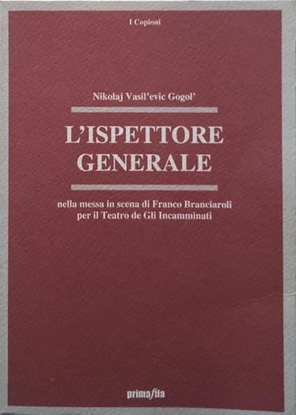 L' ispettore generale - Nikolaj Gogol' - copertina
