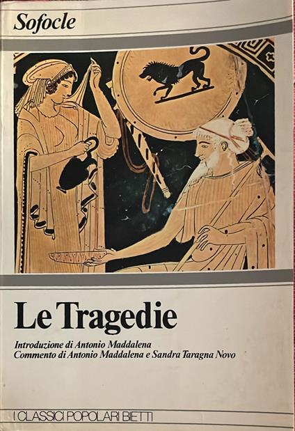 Le tragedie - Sofocle - copertina