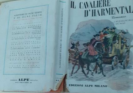 Il cavaliere D'Harmental - Alexandre Dumas - copertina