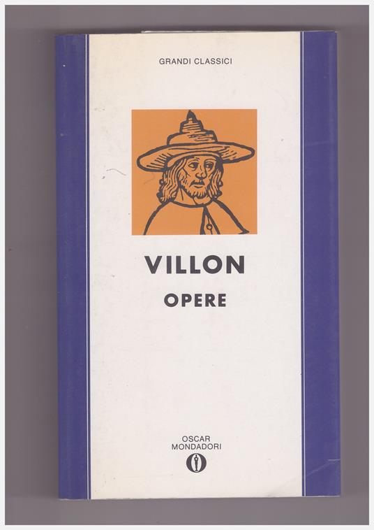 Opere - François Villon - copertina