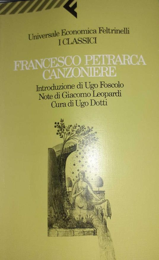 Canzoniere - Francesco Petrarca - copertina