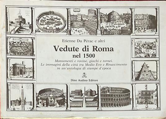 Vedute di Roma nel 1500 - copertina