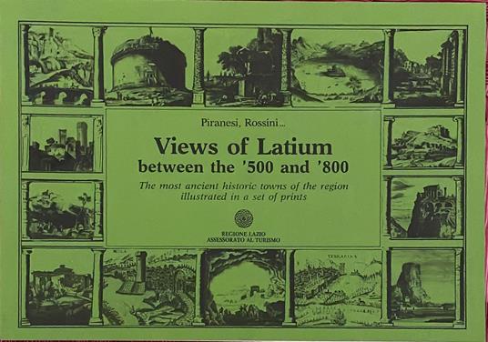 Views of Latium between the '500 and '800 - copertina