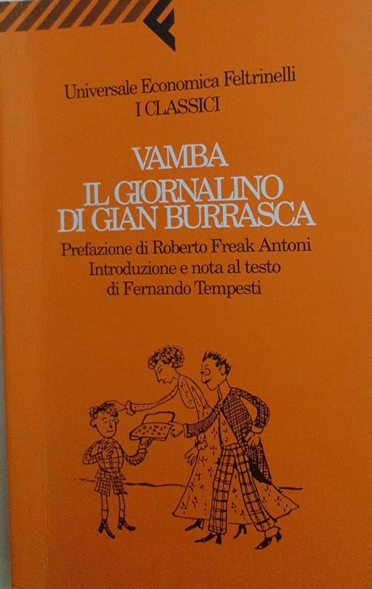 Il giornalino di Gian Burrasca - Vamba - copertina