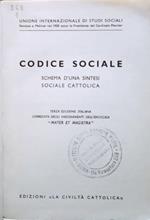 Codice sociale. Schema d'una sintesi sociale cattolica