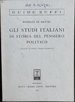 Gli studi italiani di storia del pensiero politico