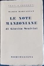 Le note manzoniane di Giovita Scalvini