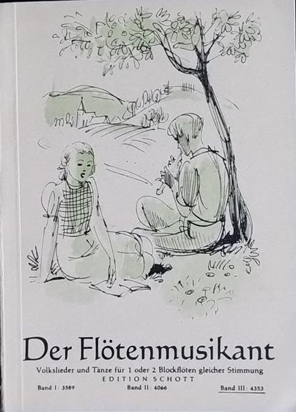 Der Flotenmusikant - copertina