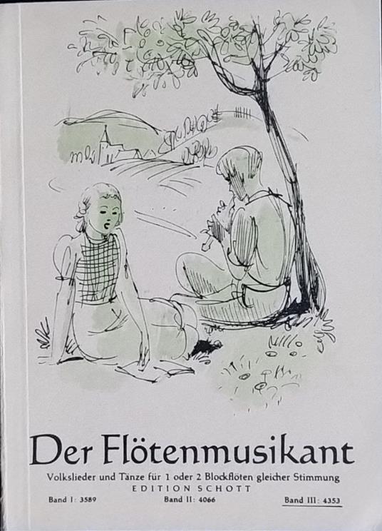 Der Flotenmusikant - copertina