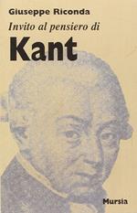 Invito al pensiero di Kant