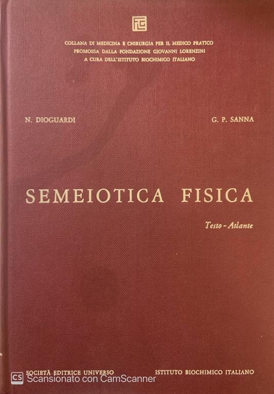 Semeiotica fisica testo-atlante - copertina