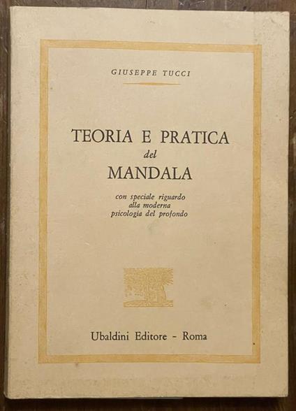 teoria e pratica del mandala - Giuseppe Tucci - copertina