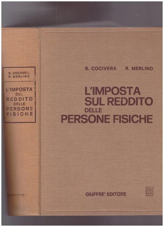 L' imposta sul reddito delle persone fisiche - copertina