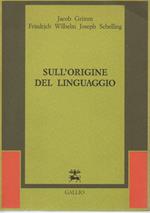 Sull'origine del linguaggio